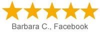 Customer review by Barbara C